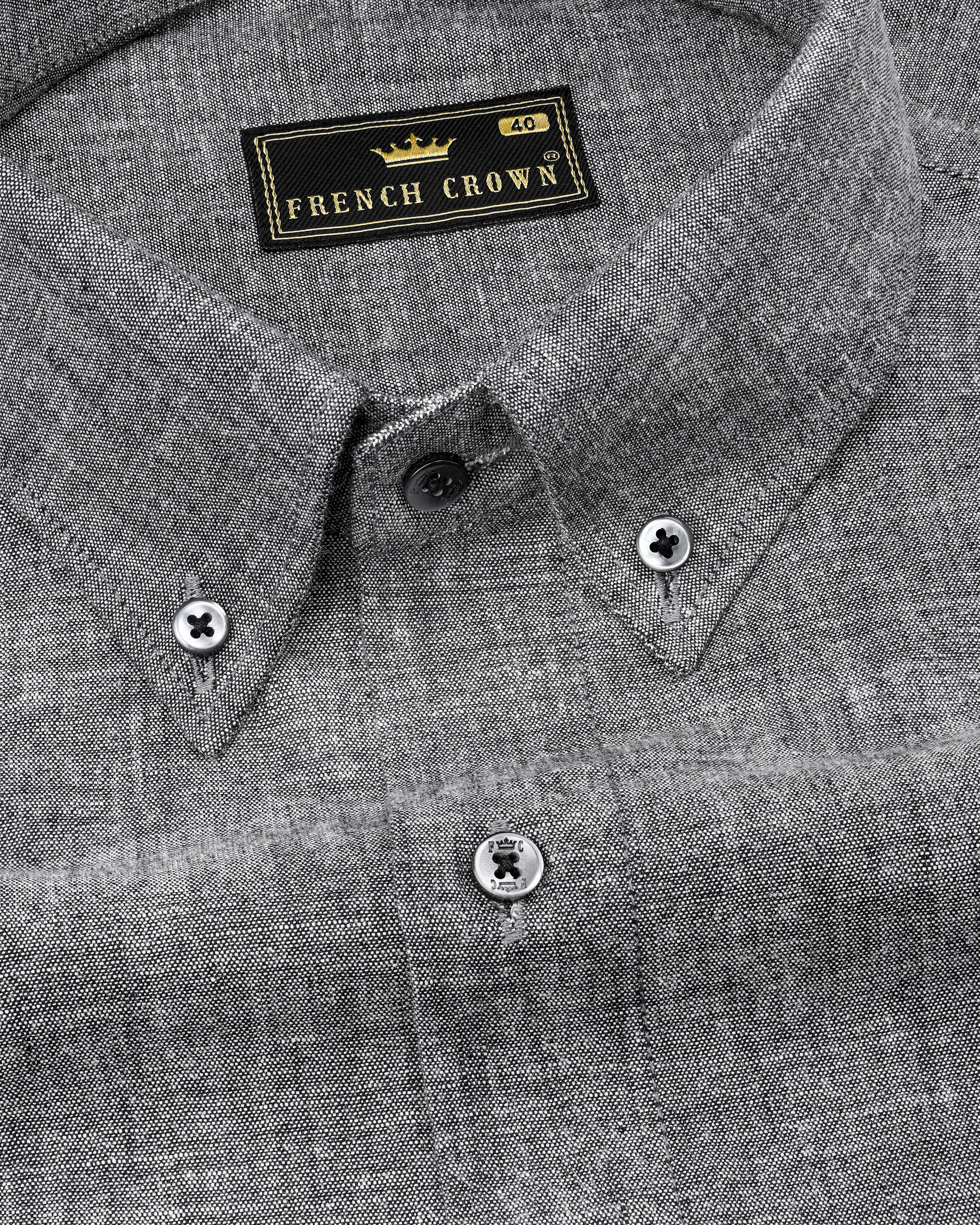 Dolphin Gray Royal Oxford Shirt