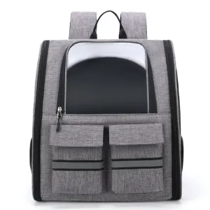 Double Shoulder Pull Rod Breathable Foldable Pet Cat Bag