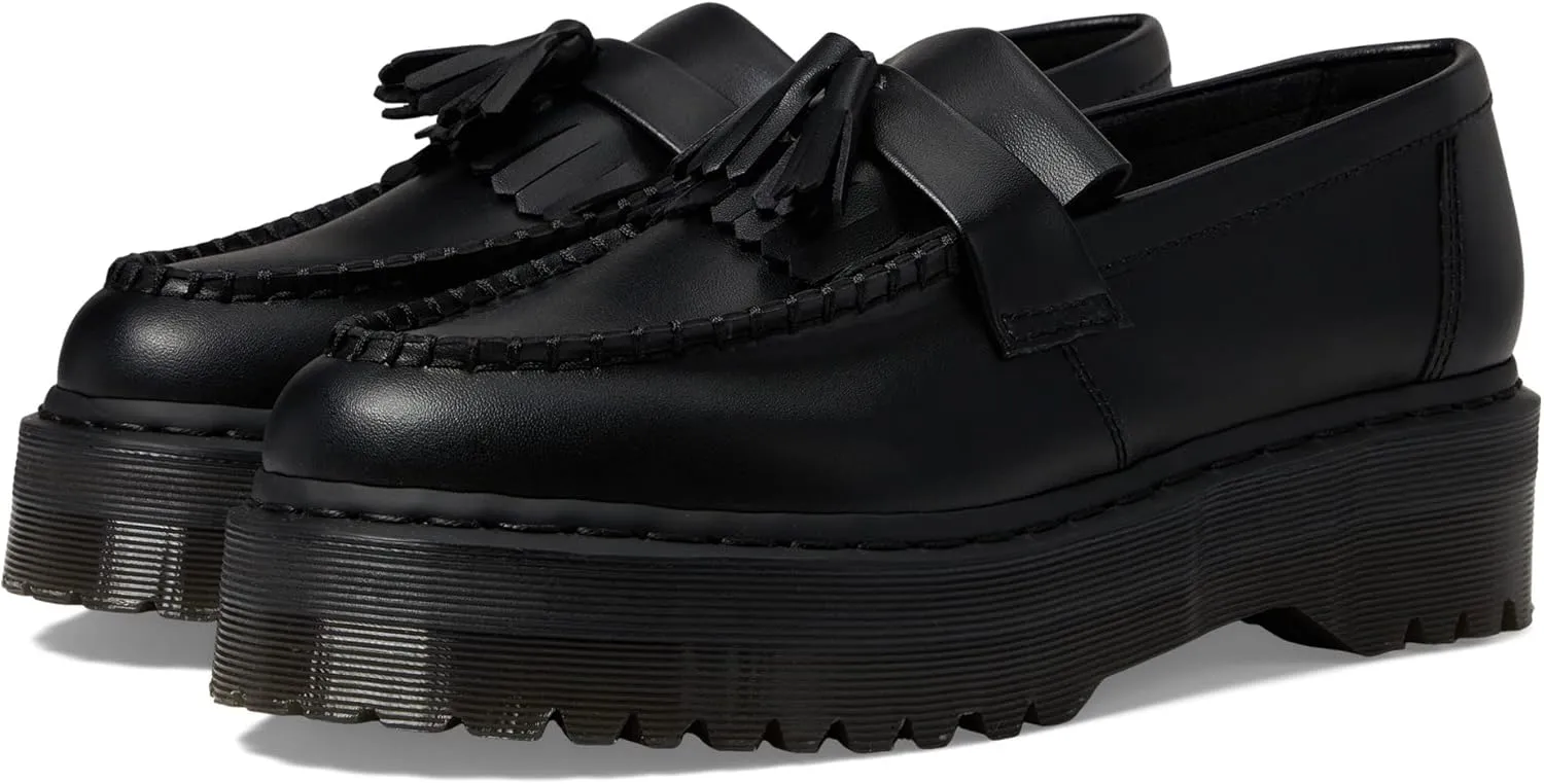 Dr. Martens Unisex-Adult Vegan Adrian Platform Tassel Loafer