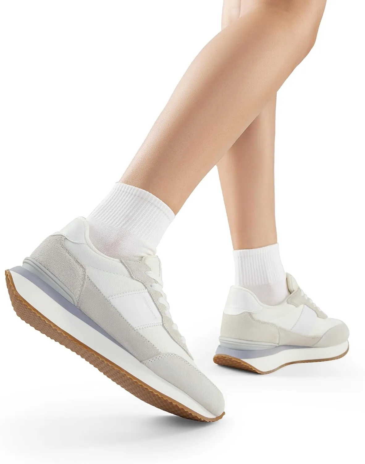 DREAM PAIRS Women Fashion Sneakers Walking Tennis Sports Athletic Comfortable Lightweight Running Lace Up Retro Classic Casual Sneaker