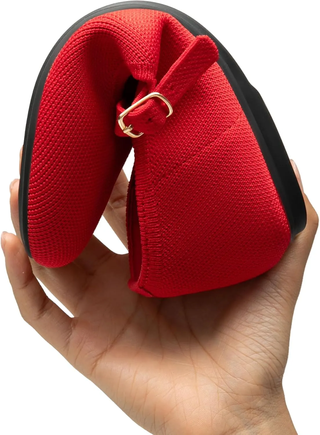 DREAM PAIRS Women's Mary Jane Ballet Flat Shoes Dressy Foldable Knit Flats with Arch Support Comfortable for Casual Work Office
