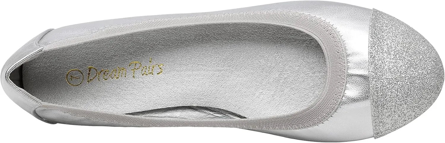DREAM PAIRS Women's Sole-Flex Ballerina Walking Flats Shoes