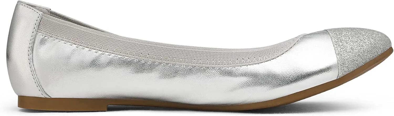 DREAM PAIRS Women's Sole-Flex Ballerina Walking Flats Shoes