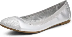 DREAM PAIRS Women's Sole-Flex Ballerina Walking Flats Shoes