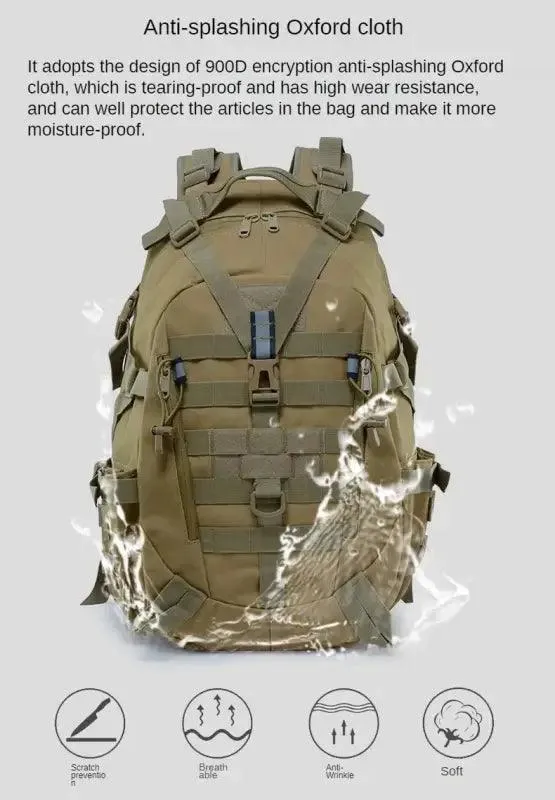 Durable 40L Camping Backpack