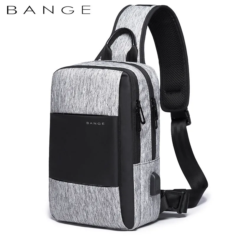 Durable Men's Bange Fashion Oxford Cloth Shoulder Bags