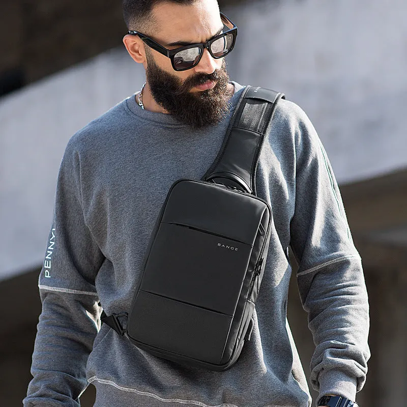 Durable Men's Bange Fashion Oxford Cloth Shoulder Bags
