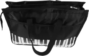 Durable Music Sheet Storage Bag Piano Score Holder with Single Shoulder Strap Capacity Case for Convenient Class Performance Carrying