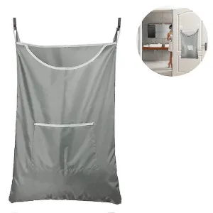 Durable Oxford Bag Laundry Basket Bag With Hook On Door Cloth Basket For Bathroo