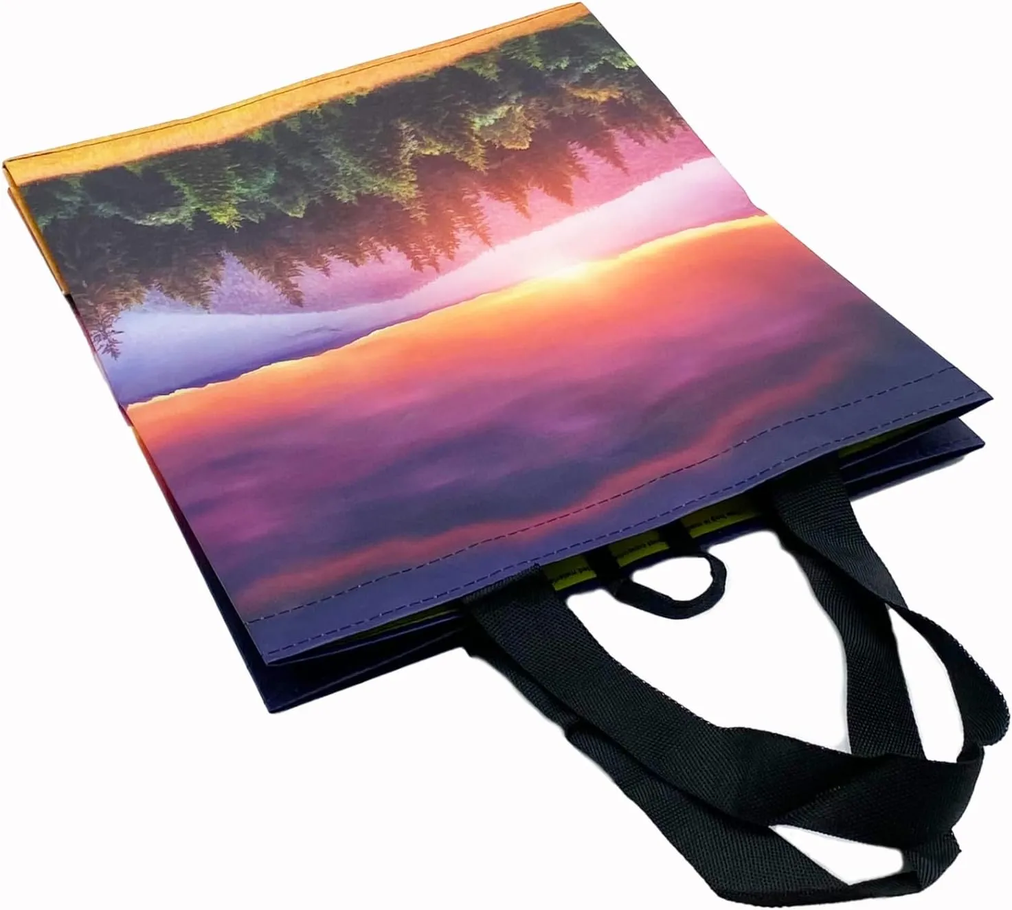 Earthwise Reusable Shopping Bags Extremely Durable Multi Use Large Stylish Fun Foldable Water-Resistant Totes