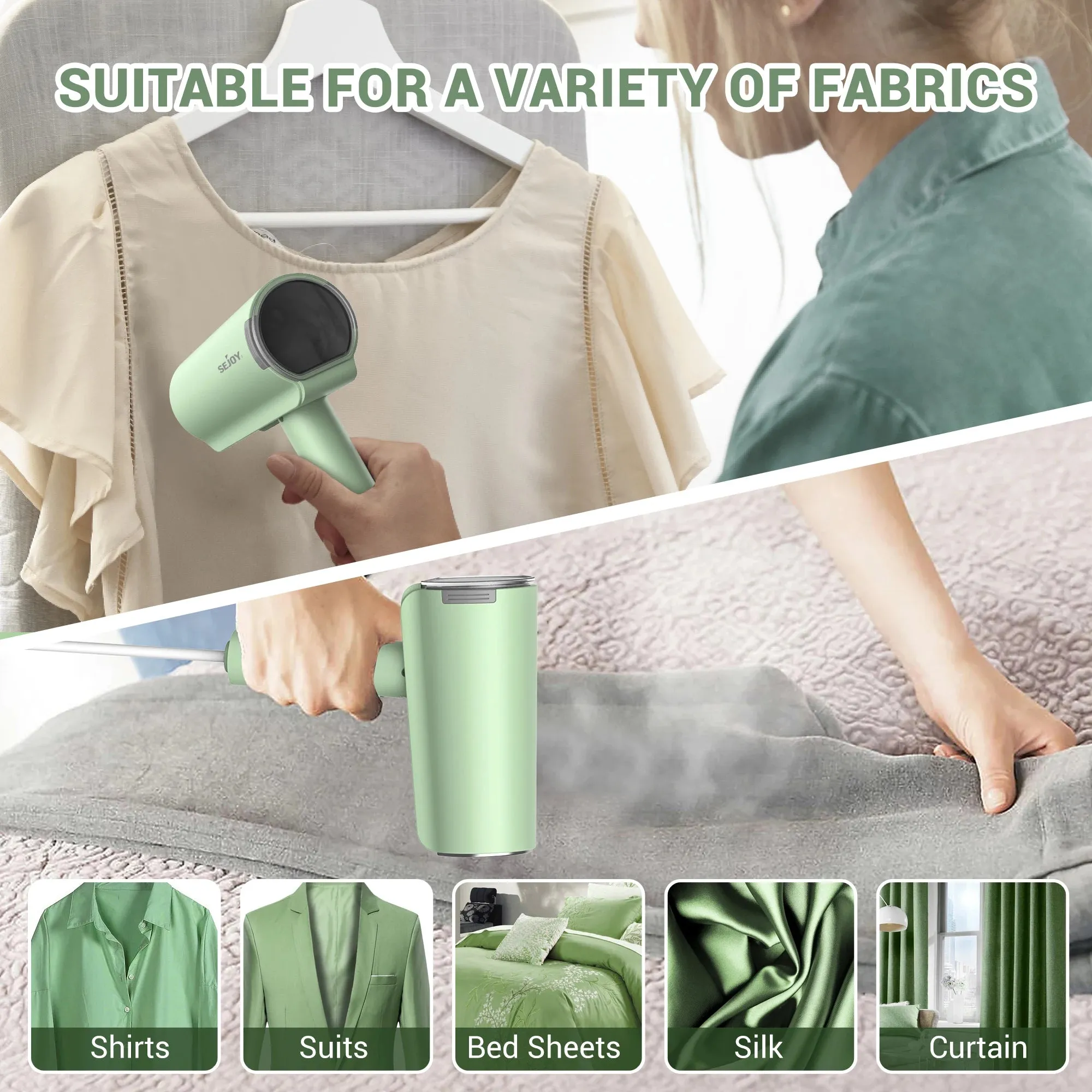 Electric Steam Cleaner Portable Foldable