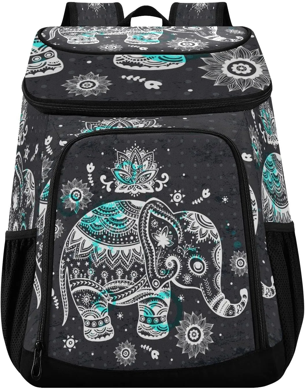 Elephant Cooler Backpack Insulated Waterproof Leak Proof Beach Cooler Bag Lightweight Lunch Picnic Camping Backpack Cooler for Men and Women