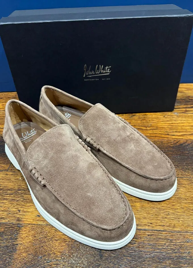 Ethan Suede Loafers | Brown