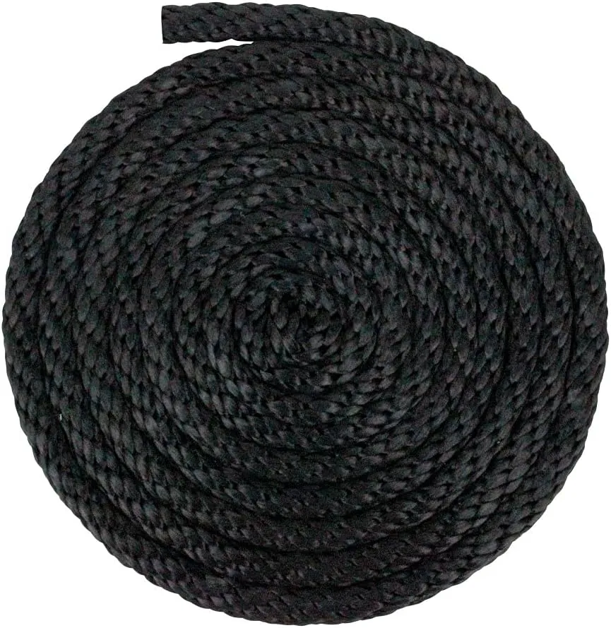 Extreme Max 3008.0046 Solid Braid MFP Utility Rope - 5/8" x 100', Black