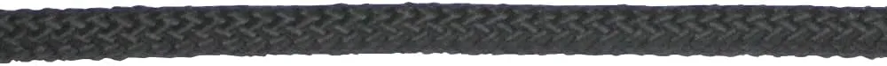 Extreme Max 3008.0334 16-Strand Diamond Braid Utility Rope - 5/8" x 100', Black