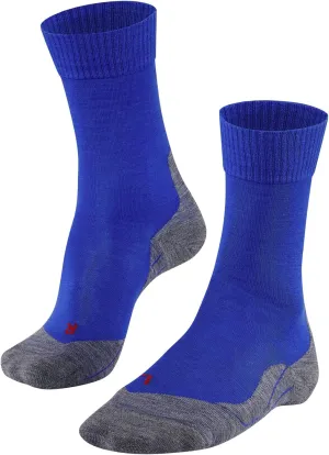 FALKE Men's TK5 Wander Hiking Socks, Crew Length, Light Padding, Athletic Sock, Breathable Quick Dry, Merino Wool, 1 Pair