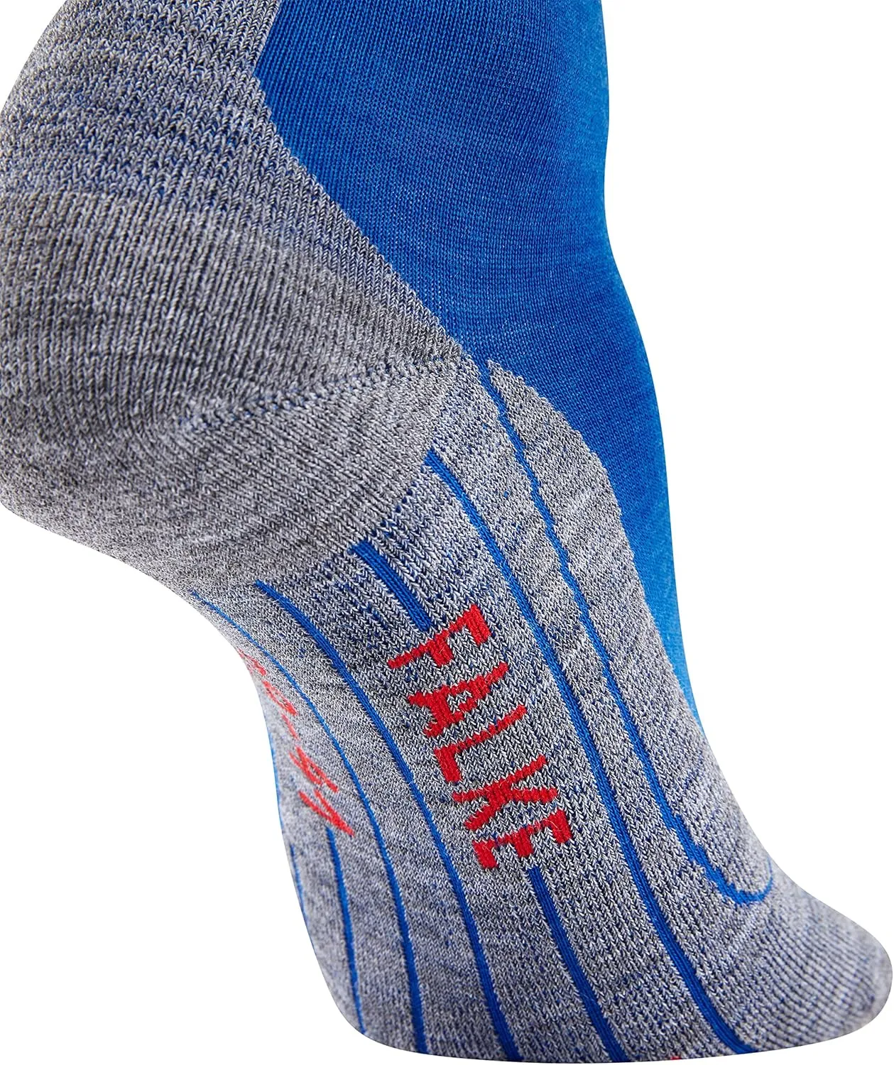 FALKE Men's TK5 Wander Hiking Socks, Crew Length, Light Padding, Athletic Sock, Breathable Quick Dry, Merino Wool, 1 Pair