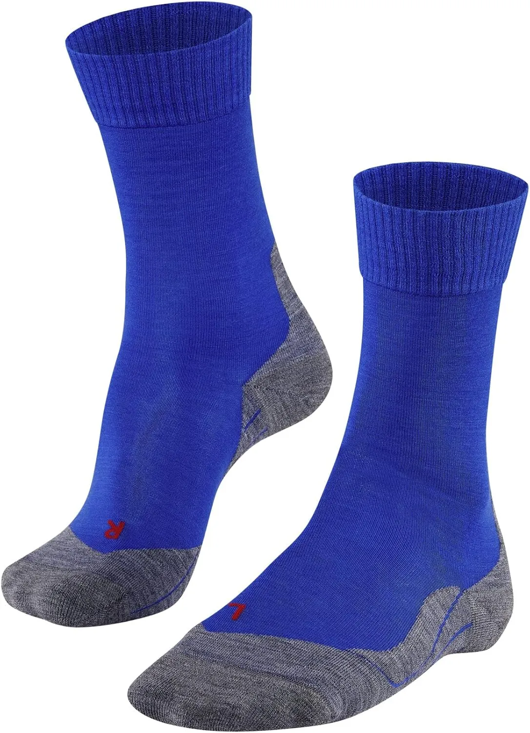 FALKE Men's TK5 Wander Hiking Socks, Crew Length, Light Padding, Athletic Sock, Breathable Quick Dry, Merino Wool, 1 Pair