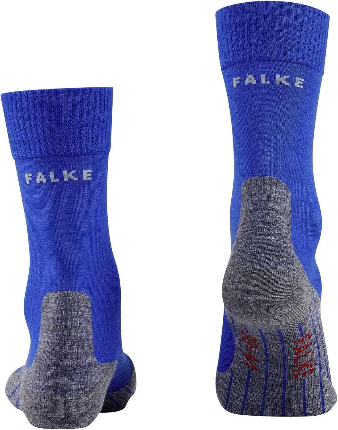 FALKE Men's TK5 Wander Hiking Socks, Crew Length, Light Padding, Athletic Sock, Breathable Quick Dry, Merino Wool, 1 Pair