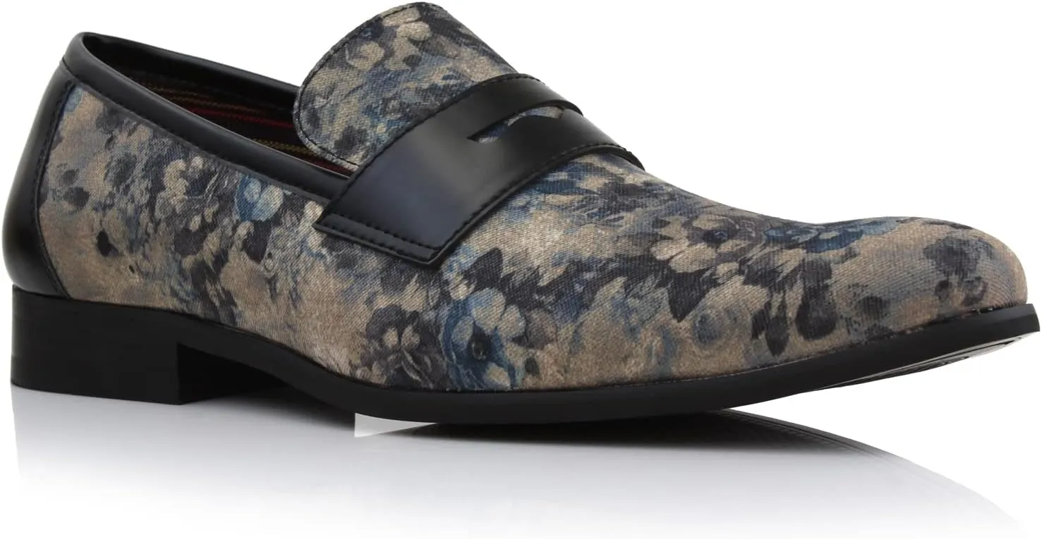 Ferro Aldo Sidney MFA19371 Mens Casual Classic Penny Loafer Dress Shoes