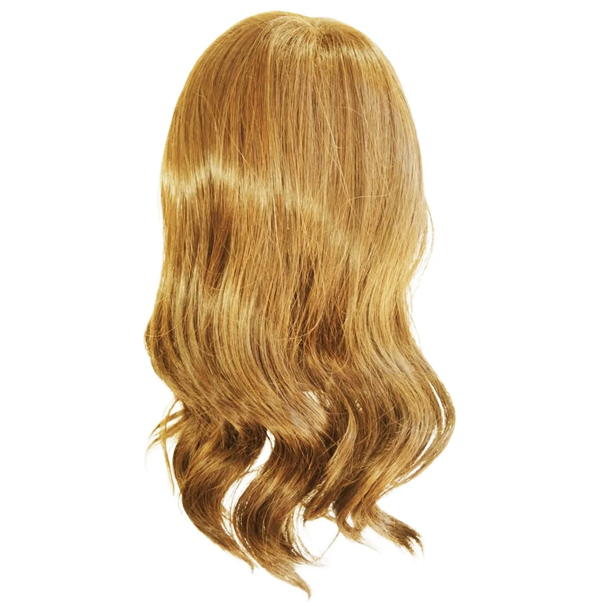 Fetching Beauty Should-Length Layered Wig With Flowing Waves by Hairuwear, Average Cap - Medium Blonde