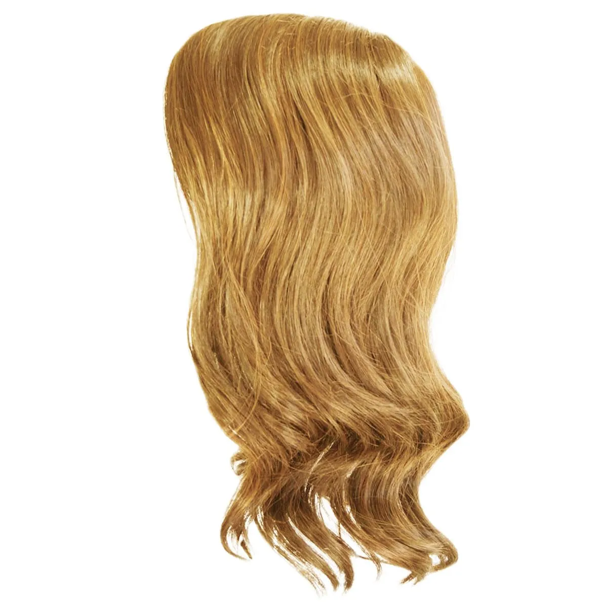 Fetching Beauty Should-Length Layered Wig With Flowing Waves by Hairuwear, Average Cap - Medium Blonde