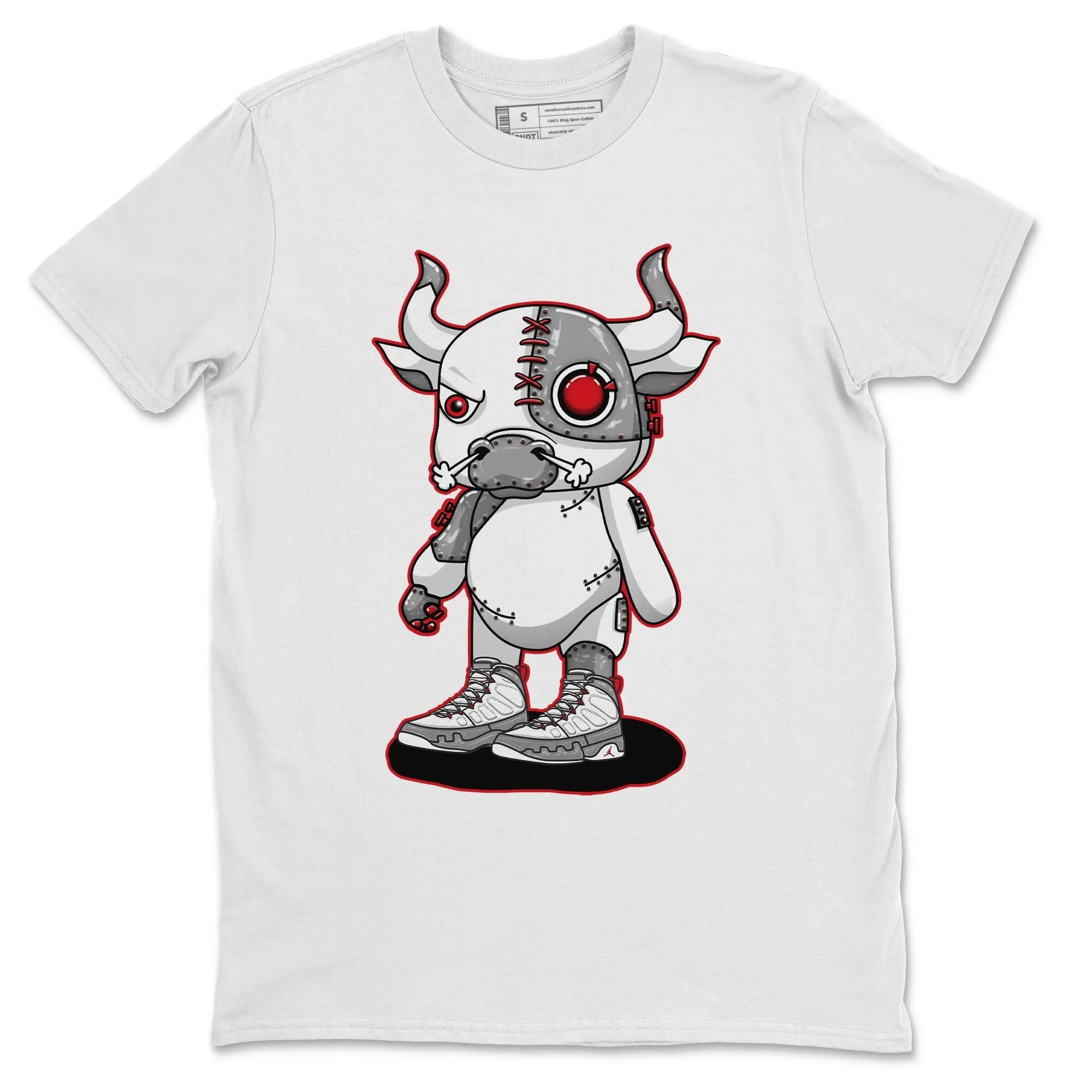 Fire Red Cyborg Unisex Jordan Tops Comprehensive selection Bull Supportive team 9 - Air