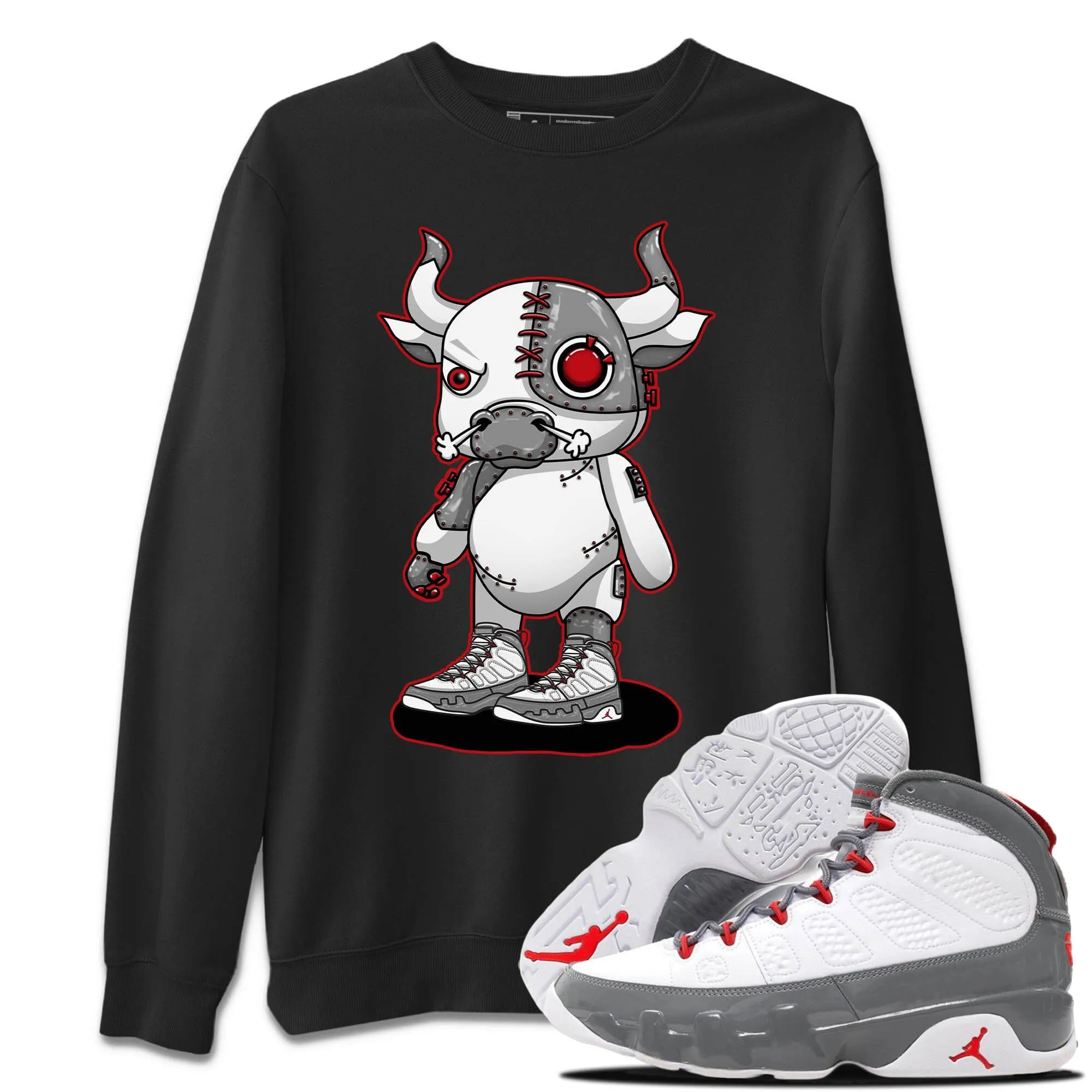 Fire Red Cyborg Unisex Jordan Tops Comprehensive selection Bull Supportive team 9 - Air