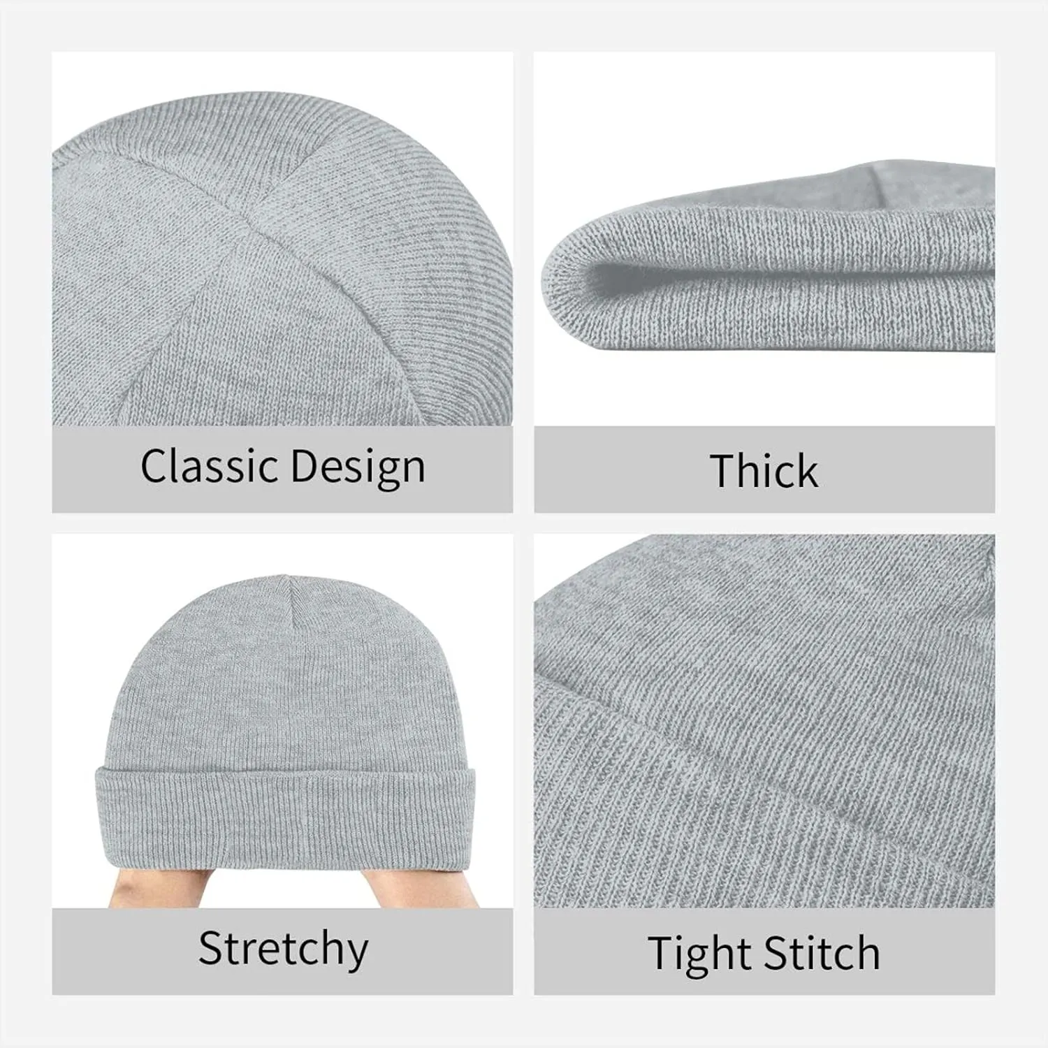 Flag of Derby Ct Knit Beanie Hat Winter Hats for Women Men Soft Warm Beanie Hat