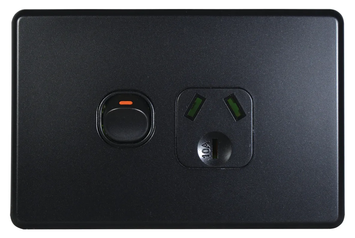 Flat Cat Slimline Single Power Point