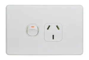Flat Cat Slimline Single Power Point