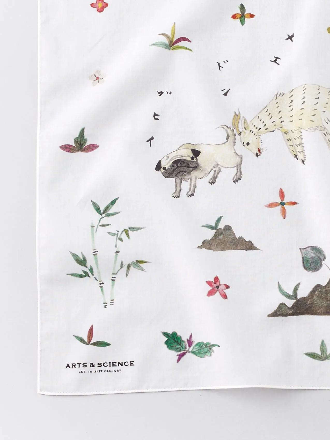 Flat handkerchief M (Goat)