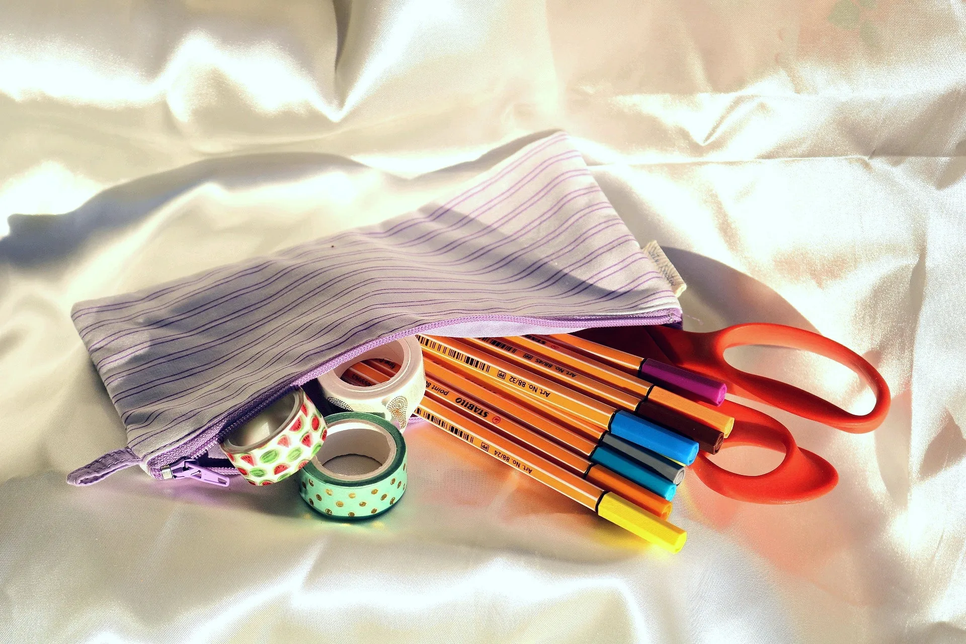 Flat Zippered Pouches (thin)