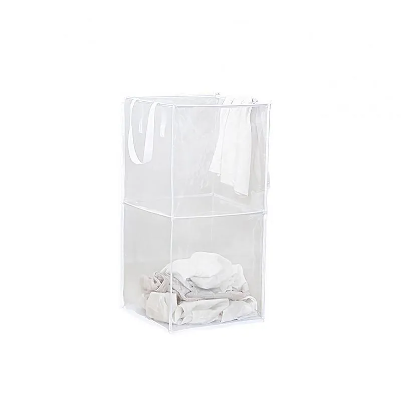 Foldable Laundry Washing Clothes Storage Bag Hamper Basket Bin Organiser