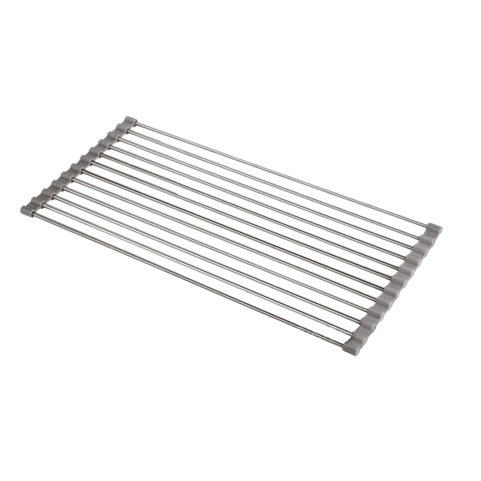 Foldable Over Sink Dish Drying Rack - Space-Saving Kitchen Organizer