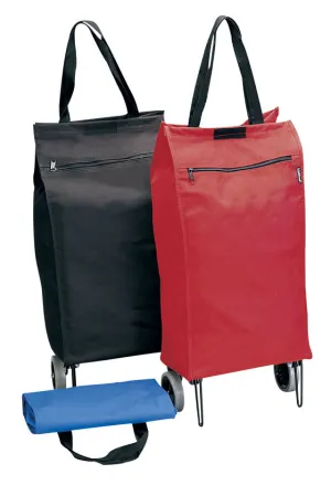 FOLDING SHOPPING WHEELS TOTE BAG