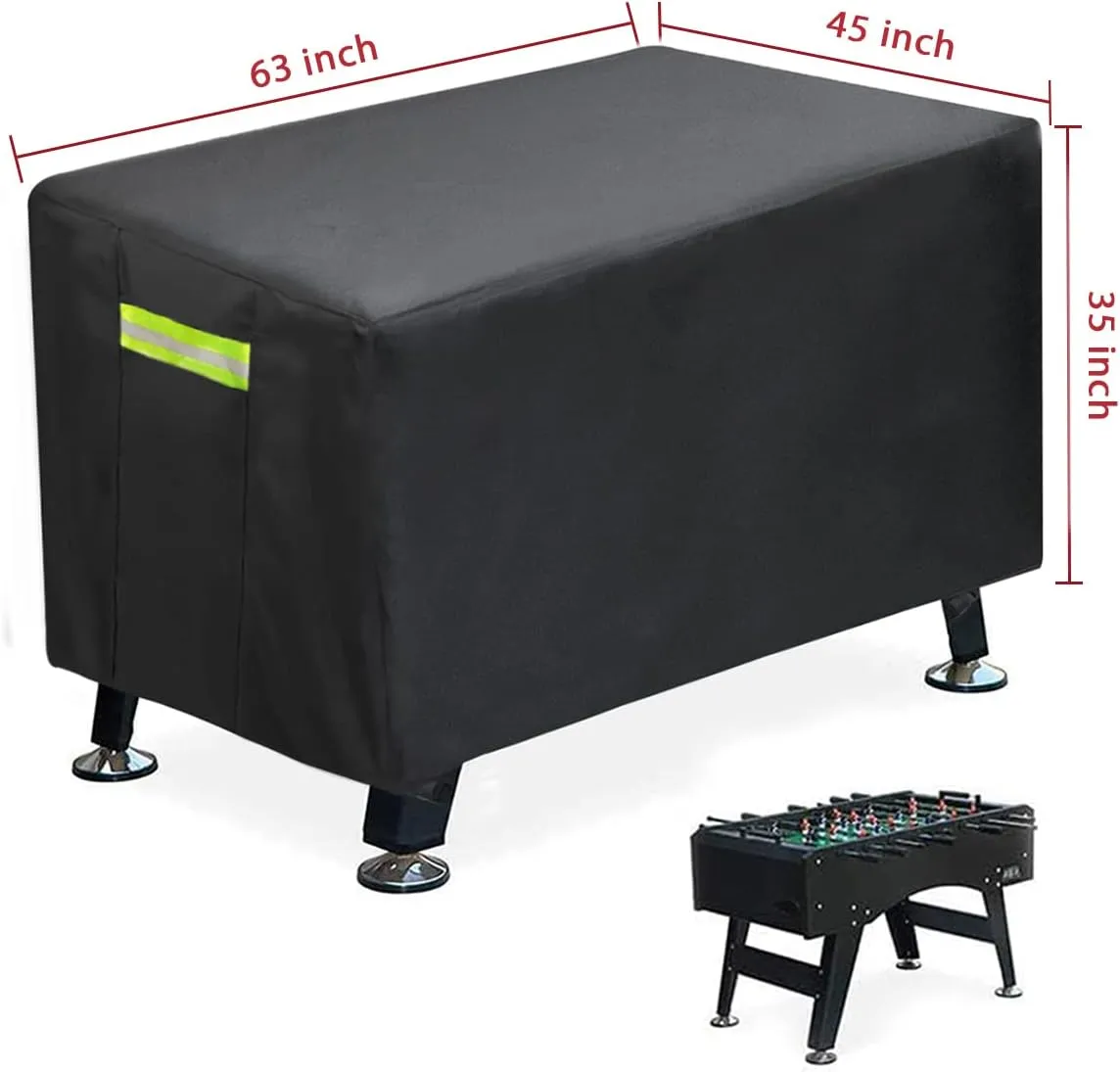 Foosball Table Protection - Waterproof Outdoor/Indoor UV Resistant Foosball Table Cover