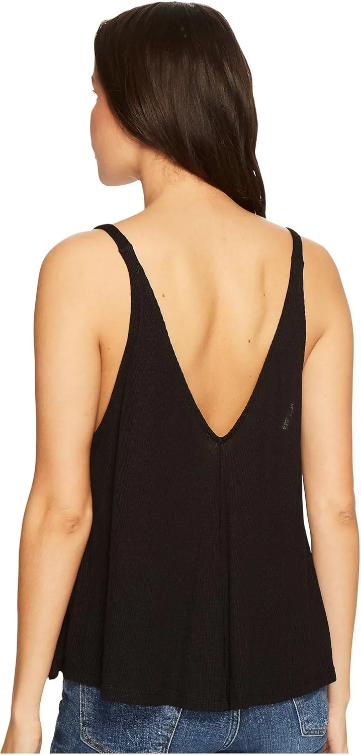 Free People Dani Tank Top for Women - Thin Shoulder Straps with Sleeveless Construction, and Lightweight Slouchy Fit Tank
