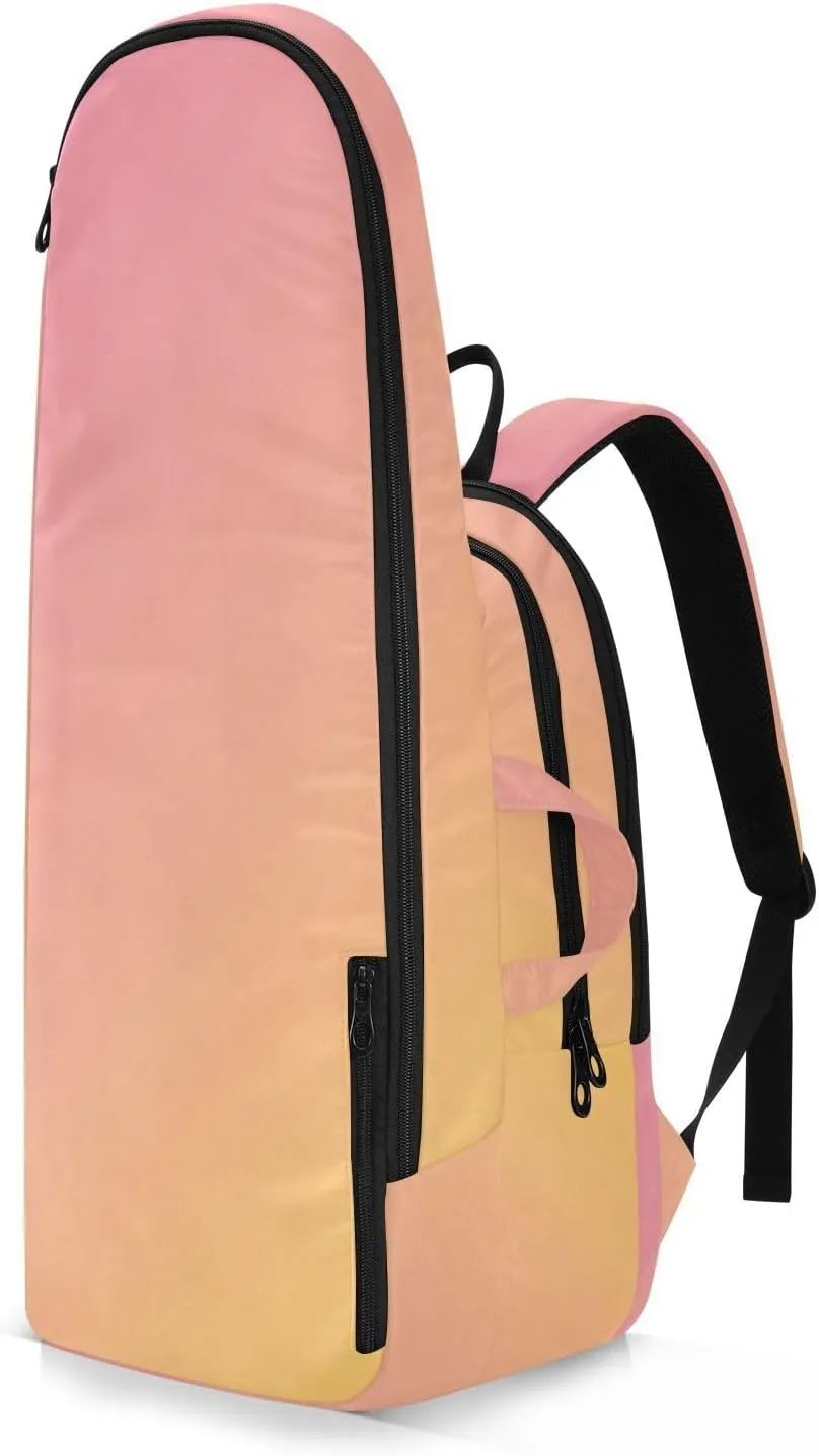 GAIGEO Polka Dot Racket Bag, Multilayer Design Badminton Bag, Sports and Daily Use