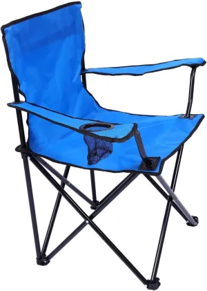 GANAZONO 1Pc Portable Collapsible Fishing Chair Outdoor Folding Stool with Comfortable Backrest Durable Oxford for Camping Beach and Outdoor Activities