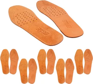 Genuine Leather Shoe Insoles, Absorbent Ultra Thin Pigskin Leather Insoles Break in and Conform to The Shape of Feet (6)