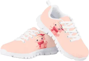 Girls Lightweight Sneakers Kids Cute Tennis Running Shoes Breathable Walking Shoes for Little Girls