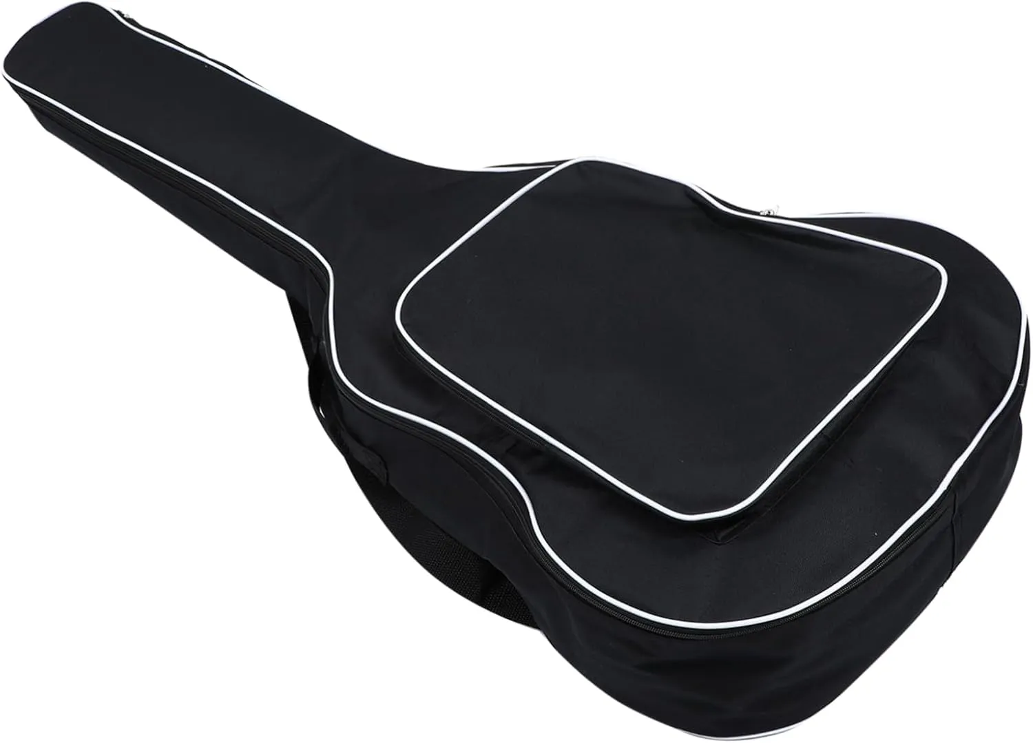 Guitar Bag Durable Instrument Pouch for Acoustic Guitars Ergonomic Design Black