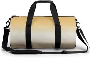 Gym Bag 17in for Men Women, Waterproof Foldable Sports Organizer, Durable Workout Travel Duffle Bag, Soft Horizon Fade-955