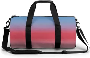 Gym Bag 17in for Men Women, Waterproof Foldable Sports Organizer, Durable Workout Travel Duffle Bag, Soft Horizon Shift-997