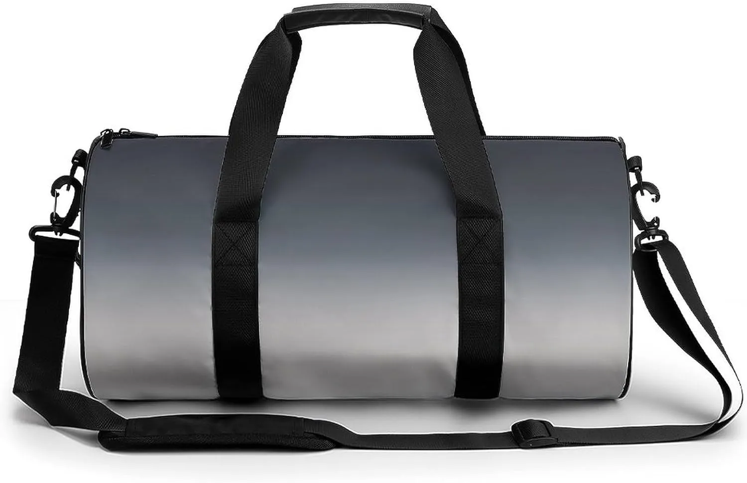 Gym Bag 17in for Men Women, Waterproof Foldable Sports Organizer, Durable Workout Travel Duffle Bag, Twilight Horizon Gradient-1376