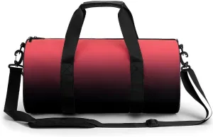 Gym Bag 17in for Men Women, Waterproof Foldable Sports Organizer, Durable Workout Travel Duffle Bag, Warm Glow Shift-1572