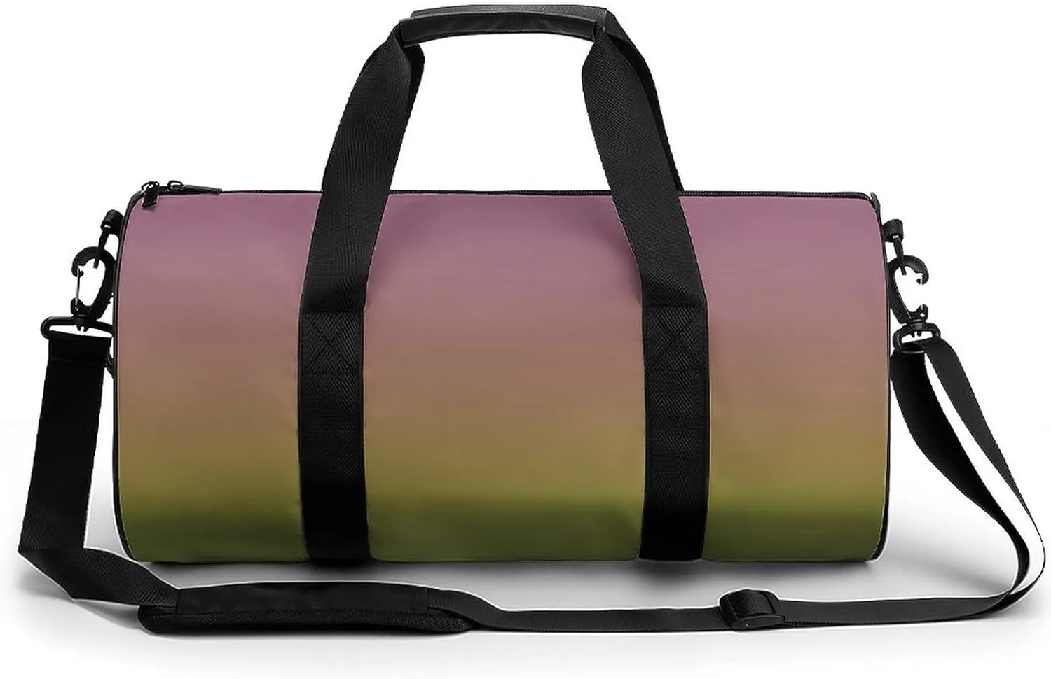 Gym Bag 17in for Men Women, Waterproof Foldable Sports Organizer, Durable Workout Travel Duffle Bag, Warm Twilight Shift-1735