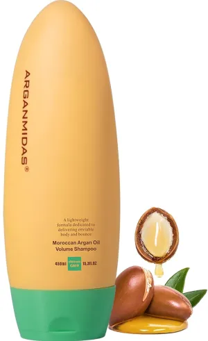 Hair Shampoo for Thinning Hair, Volumizing Shampoo for Men and Women Dry Damaged Hair Argan Oil Hair Volume Thickening Shampoo