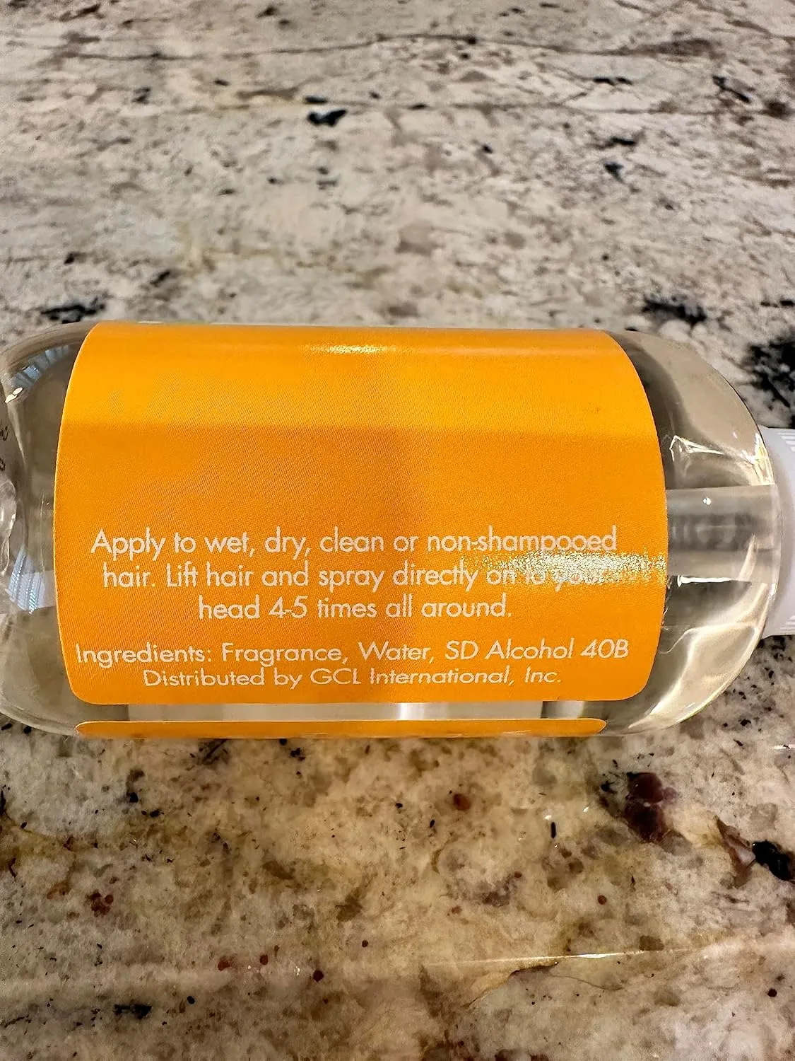 Hair Shots Citrus Sugar Perfume Quality Heat Activated 3 oz Hair Fragrance